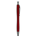 Stylus Click Pen - Red - Pad Printed